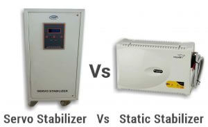 Difference between servo stabilizer and static stabilizer